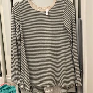 New Without Tags Lace back Xhilaration Top